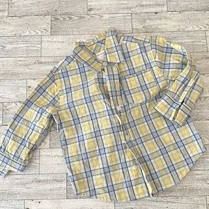 Blue and Yellow Plaid